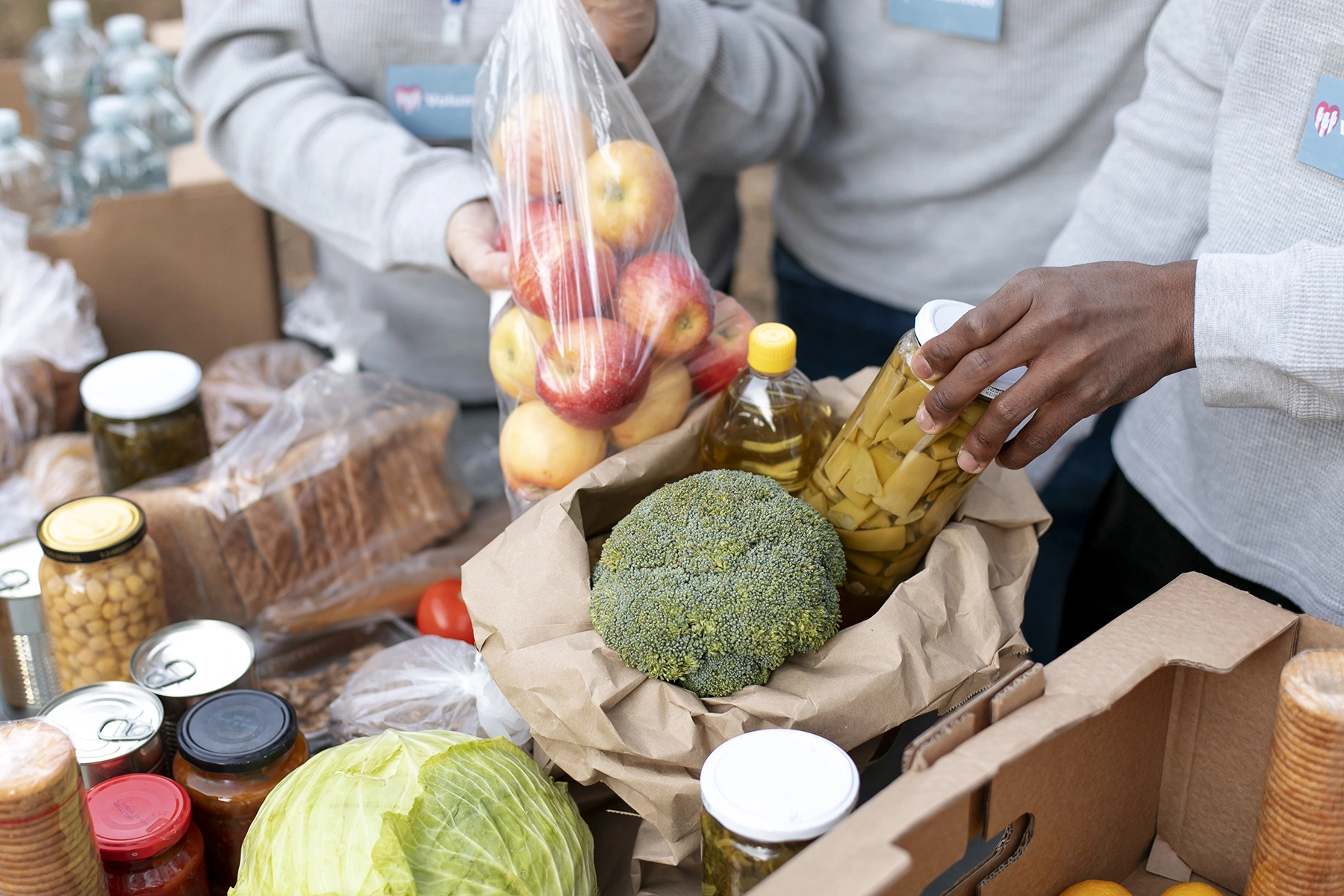Fresh food and pantry support