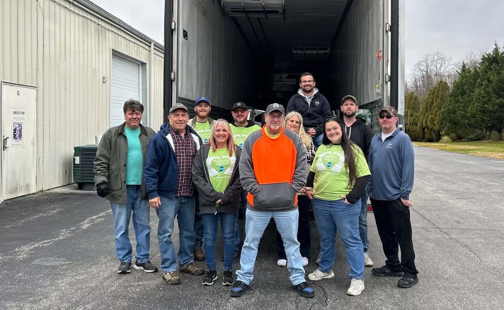 Shepherdstown Shares volunteers standing together